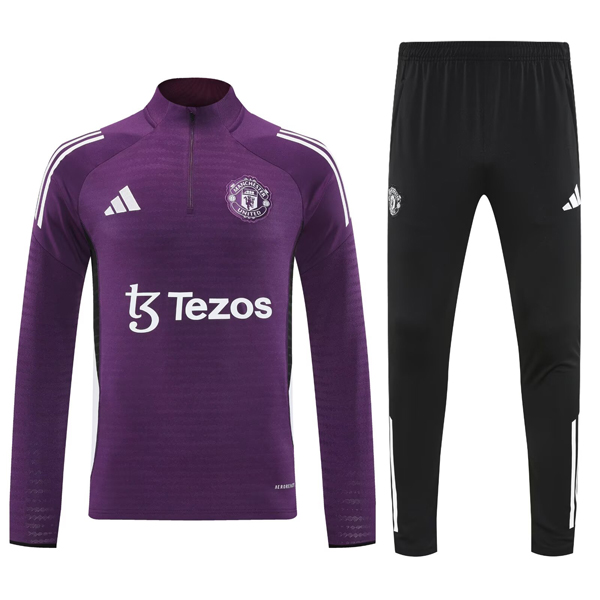 2025-25 Man Half zipper training suit