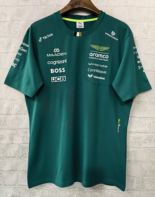 2026 F1 Formula Aston Martin t-shirt