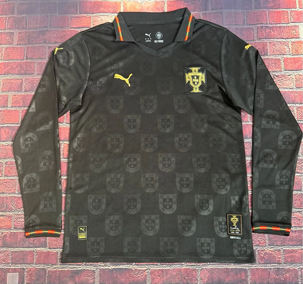 2026 Portugal Black long sleeves