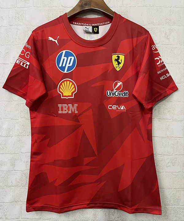2025 F1 Formula Ferrari T-shirt