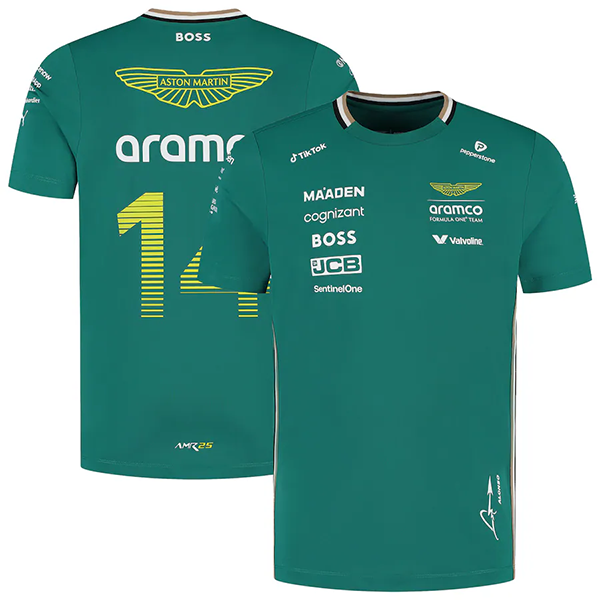 2025 F1 Formula Aston Martin #14 t-shirt