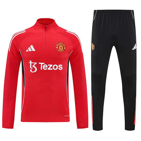 2025-26 Man Half zipper training suit