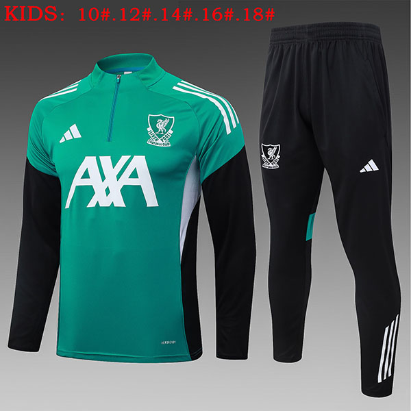 2025-26 L P Half zipper Kids Training suit