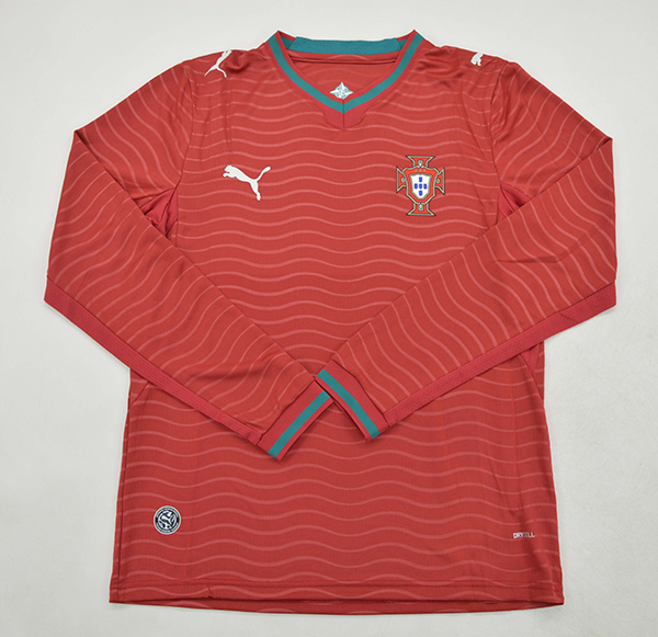 2026 Portugal home long sleeve