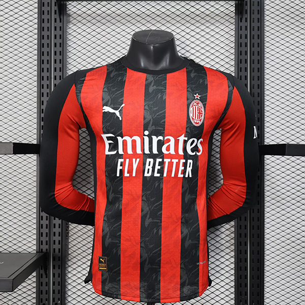 2025-26 A-C Home long sleeve player version