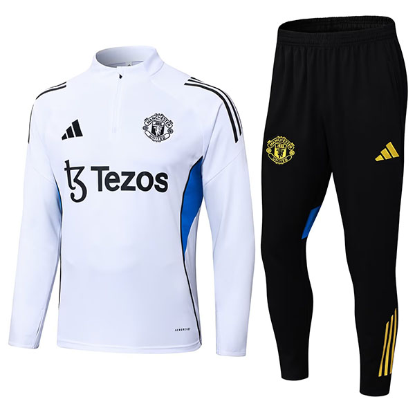 2025-25 Man Half zipper training suit