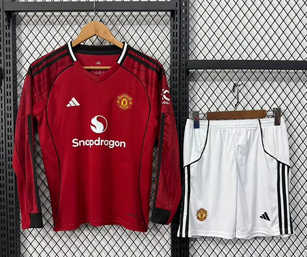2025-26 Man home long sleeves Kids