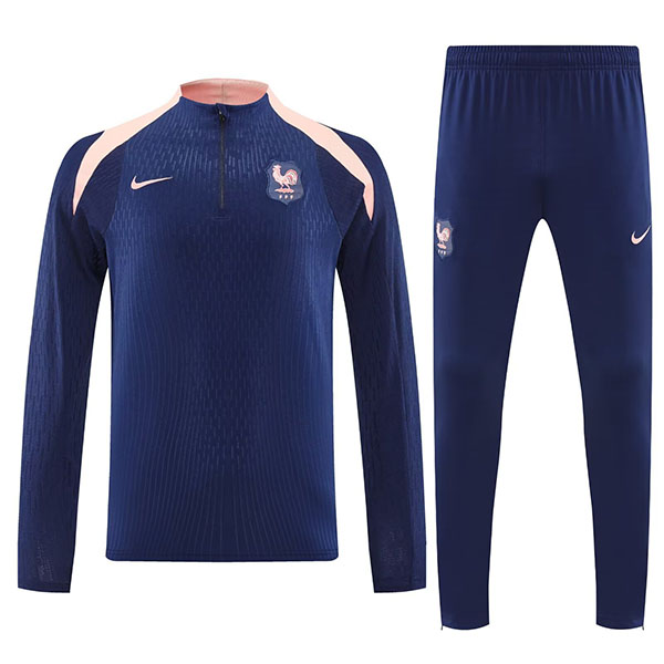 2025-26 France Half zipper training suit