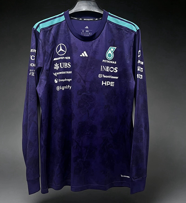 2026 F1 Formula Mercedes long sleeve T-shirt