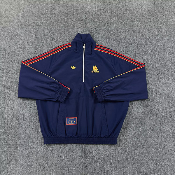 2026-27 Ro-ma Half zipper windbreaker jacket