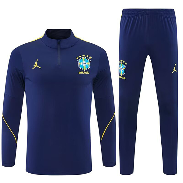 2026-27 Brazil Half zipper training suit