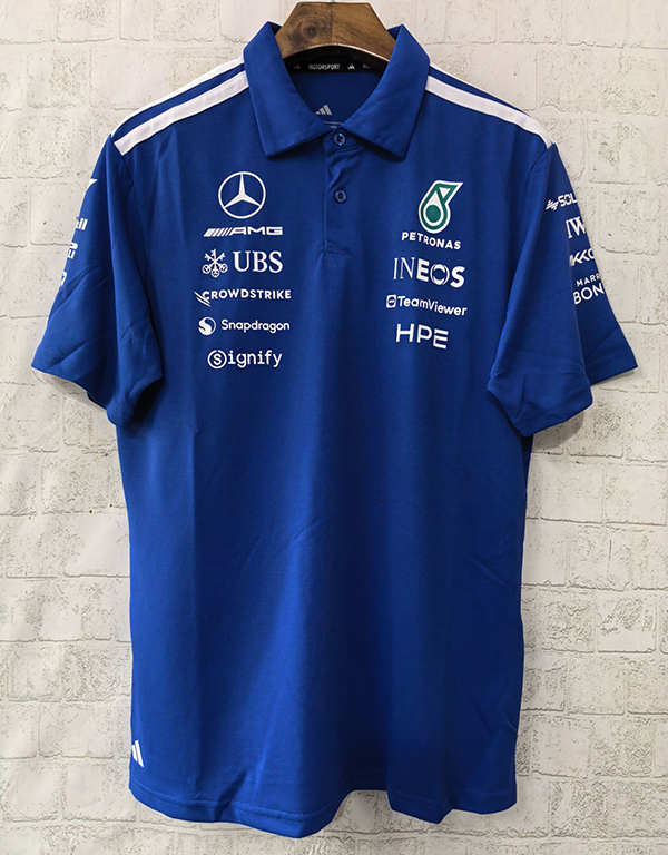 2026 F1 Formula Mercedes Blue Polo