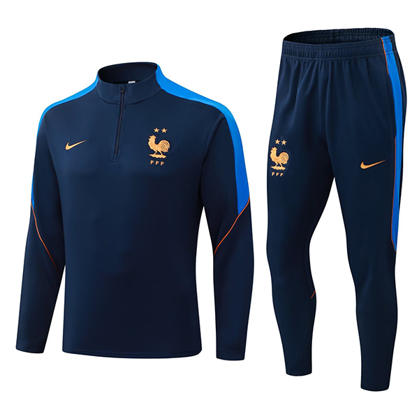 2026-27 France Half zipper training suit