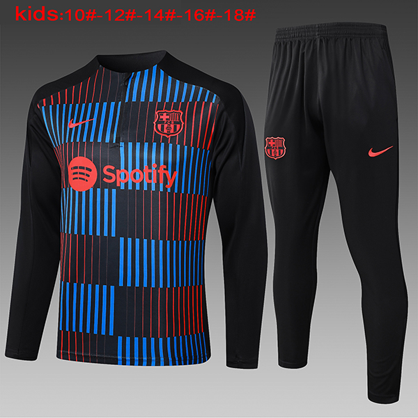 2024-25 BL Half zipper Kids training suit
