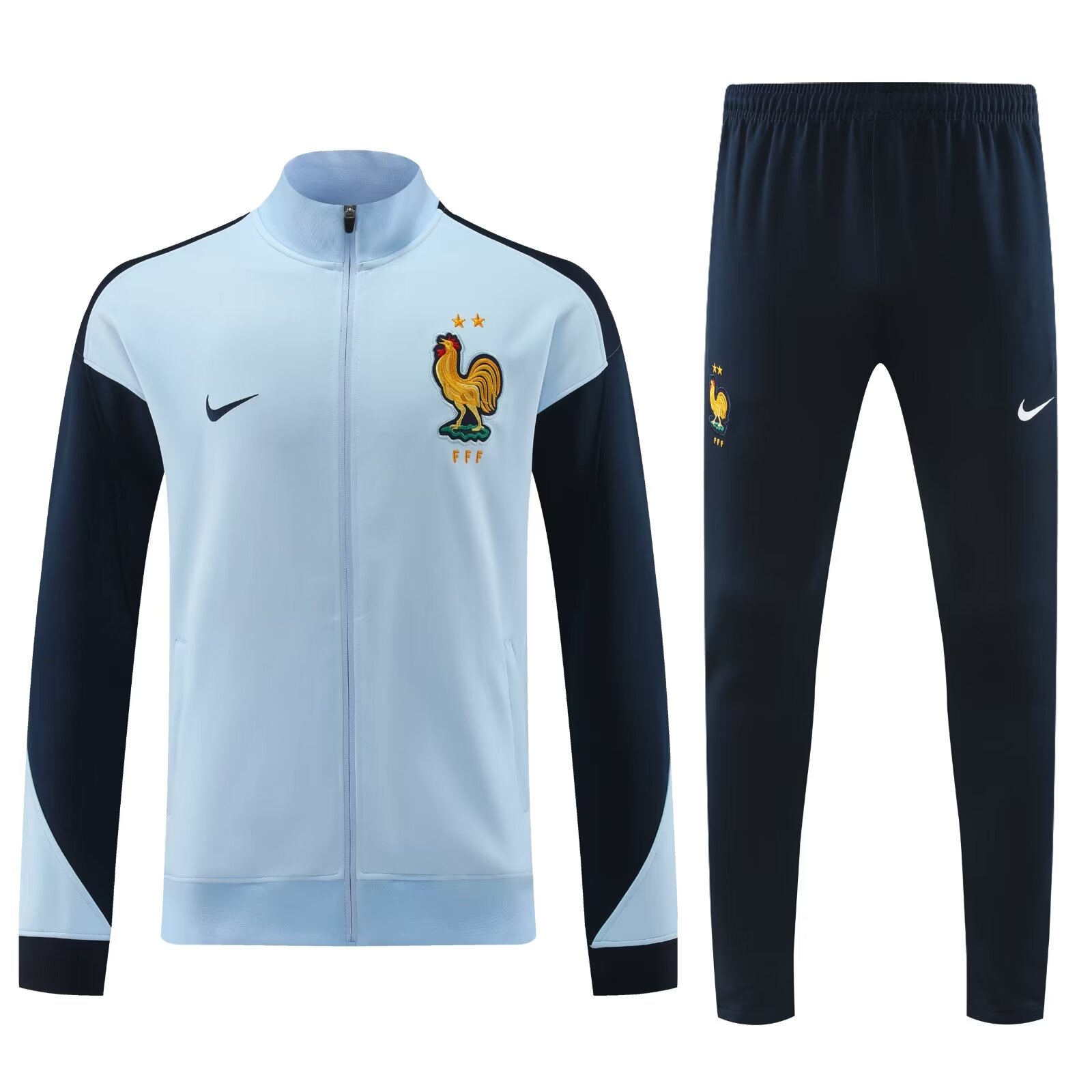 2024-25 France blue Jacket training suit