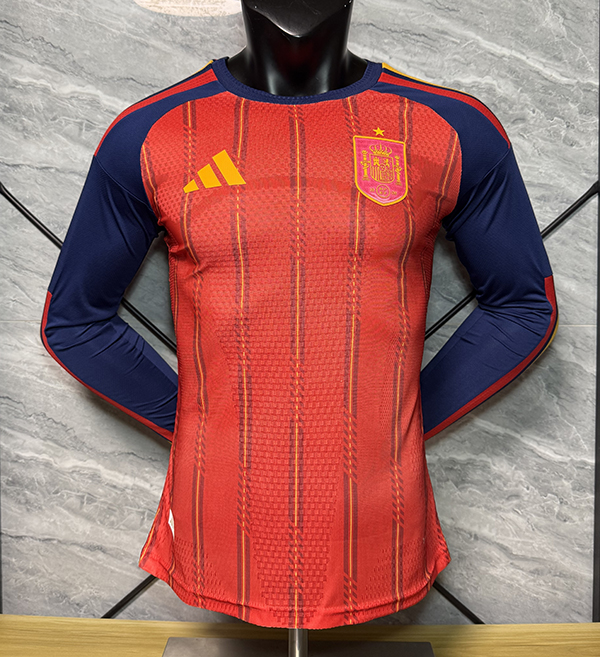 2026 Spain home Long Sleeve player version