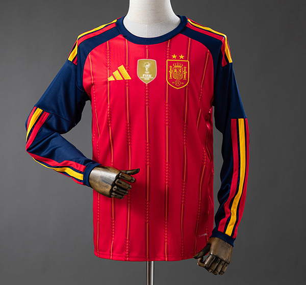 2026 Spain 2-Star home Champion Edition Long Sleeve