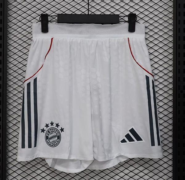 2025-26 BM white player version shorts