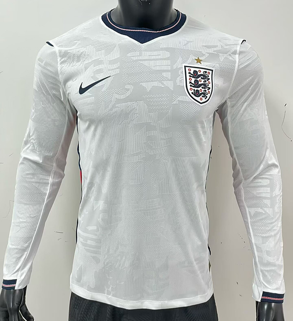 2026 England home Long Sleeve player version