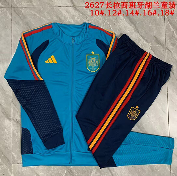 2026-27 Spain jacket kids Training Suit