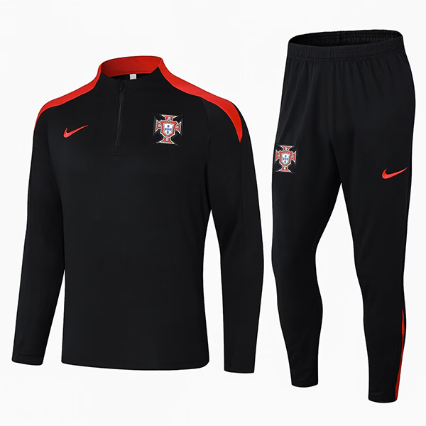 2024-25 Portugal Half zipper training suit