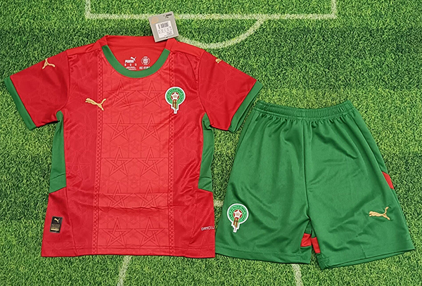 2024-25 Morocco home kids