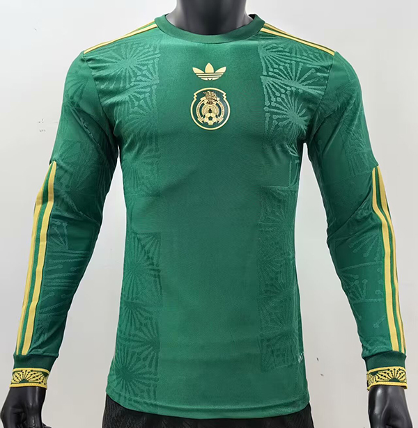 2025-26 Mexico Green Souvenir Long Sleeve Player Version