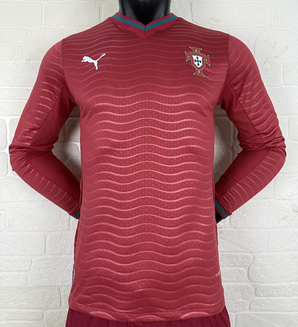 2026 Portugal home long sleeves Player Version