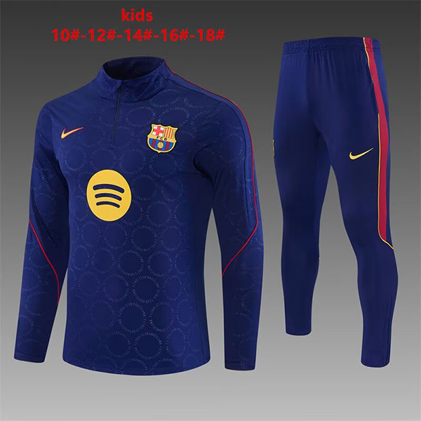 2026-27 BL Half zipper Kids training suit