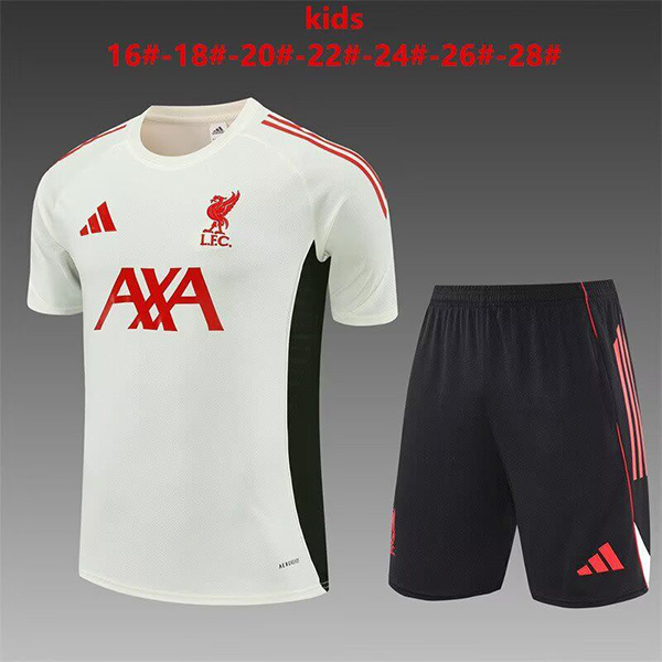 2025-26 L P Short sleeve Kids Training suit