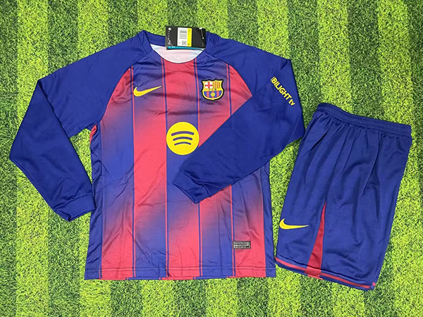 2025-26 BL home Long Sleeve Kids