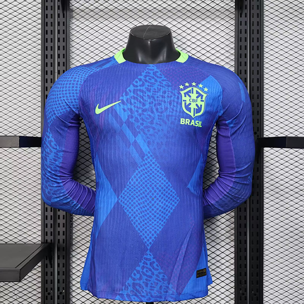 2025-26 Brazil away long sleeve player version