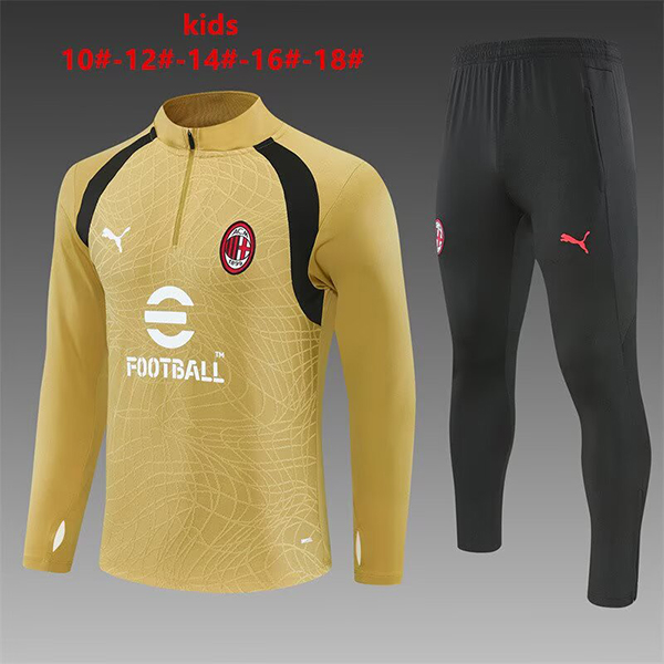 2026-27 A-C Half zipper Kids Training suit