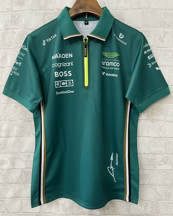 2025 F1 Formula Aston Martin #14 Polo
