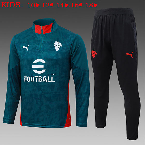 2025-26 A-C Half zipper Kids Training suit