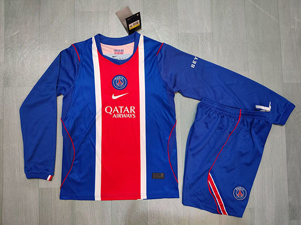 2026-27 Paris Home long sleeve kids