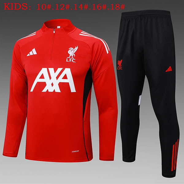 2025-26 L P Half zipper Kids Training suit