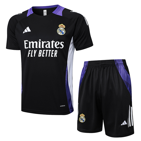 2024-25 RD Black Short sleeve training suit