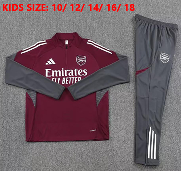 2025-26 ASL Half zipper Kids training suit