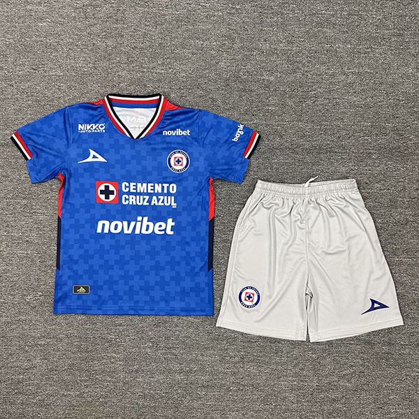 2025-26 Cruz Azul home kids