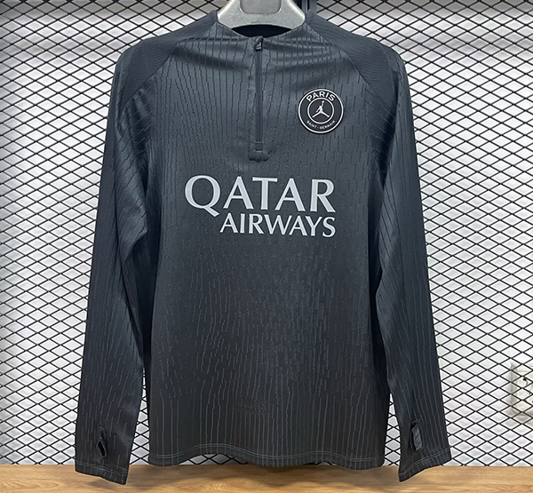 2025-26 Paris half-zip player version Training