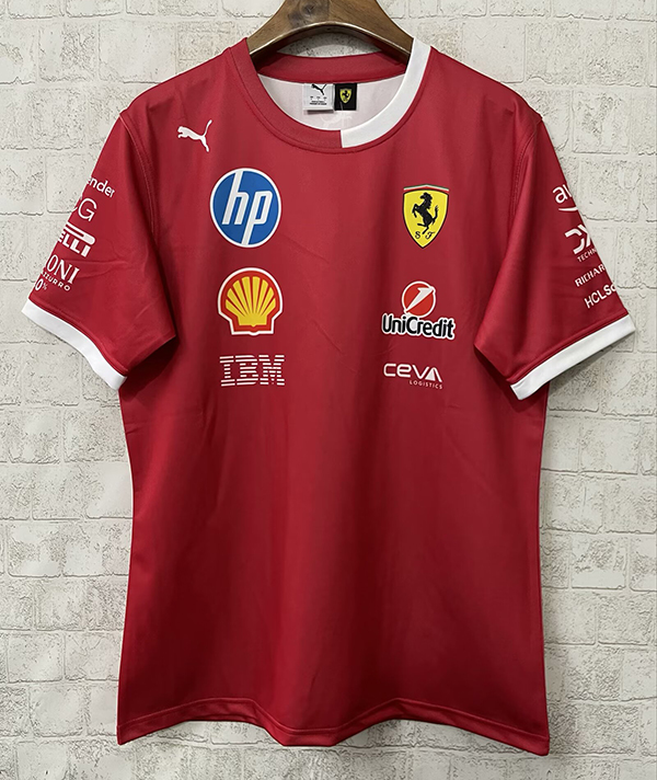 2025 F1 Formula Ferrari Red t-shirt