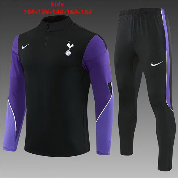 2026-27 TH Half zipper kids training suit
