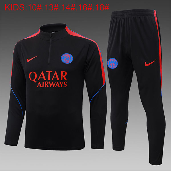 2026-27 Paris Half zipper Kids Training suit