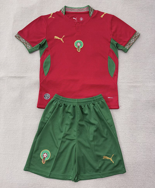 2026 Morocco home kids