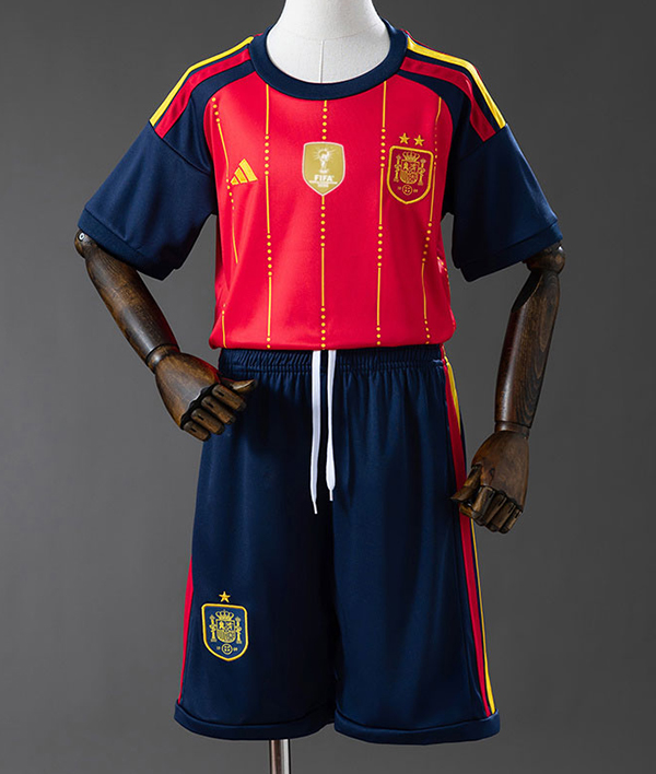 2026 Spain 2-Star home Champion Edition kids