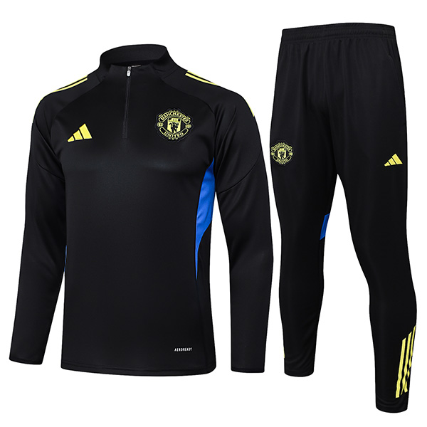 2025-25 Man Half zipper training suit
