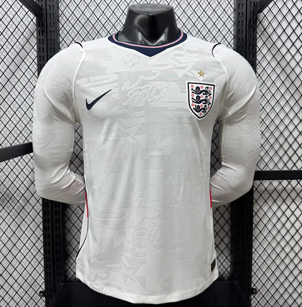 2026 England home Long Sleeve player version