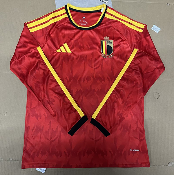 2026 Belgium home long sleeves