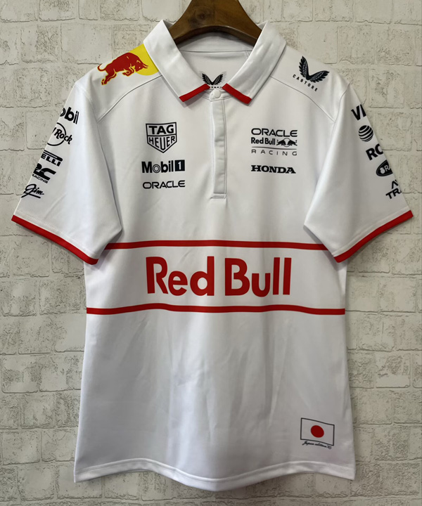2025 F1 Formula RB white Polo